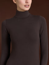 Dolcevita in Jersey Strech Winter Viscosa Marroni Donna - Ragno