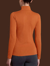 Dolcevita in Jersey Strech Winter Viscosa Arancioni Donna - Ragno