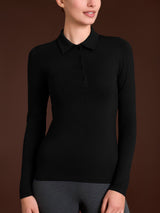 Polo in Jersey Strech Winter Viscosa Rossi Donna - Ragno