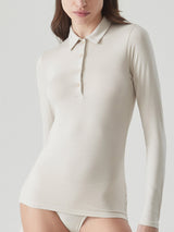 Polo in Eco Viscosa Grigi Donna - Ragno