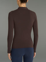 Polo in Eco Viscosa Marroni Donna - Ragno