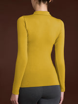 Polo in Jersey Strech Winter Viscosa Gialli Donna - Ragno