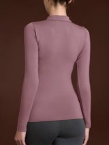 Polo in Jersey Strech Winter Viscosa Rosa Donna - Ragno