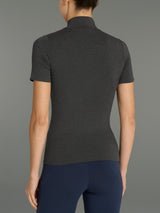 Maglietta collo alto in Jersey Strech Winter Viscosa Neri Donna - Ragno