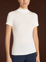 Maglietta collo alto in Jersey Strech Winter Viscosa Grigi Donna - Ragno
