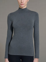 Lupetto in Jersey Strech Winter Viscosa Neri Donna - Ragno