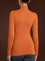 Lupetto in eco viscosa Arancioni Donna - Ragno