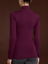 Lupetto in Jersey Strech Winter Viscosa Viola Donna - Ragno