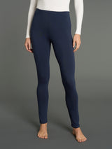 Leggings in Eco Viscosa Blu Donna - Ragno