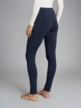 Leggings in Eco Viscosa Blu Donna - Ragno