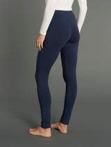 Leggings in Eco Viscosa Blu Donna - Ragno