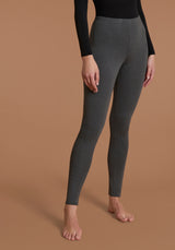 Leggings in Jersey Strech Winter Viscosa Neri Donna - Ragno