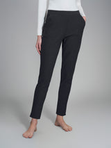 Pantalone chino in maglia flanella Neri Donna - Ragno