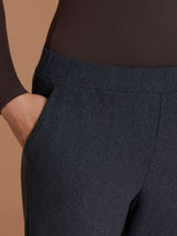 Pantalone chino in maglia flanella Blu Donna - Ragno