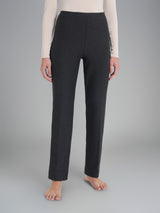 Pantalone dritto in maglia flanella Neri Donna - Ragno