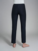 Pantalone dritto in maglia flanella Neri Donna - Ragno