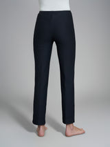 Pantalone dritto in maglia flanella  Neri Donna - Ragno
