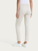 Pantalone capri con spacchetti in Satin Power Bianchi Donna - Ragno