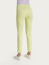 Pantalone capri con spacchetti in Satin Power Verdi Donna - Ragno