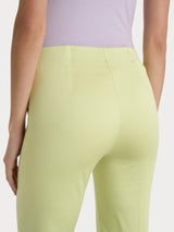 Pantalone capri con spacchetti in Satin Power Verdi Donna - Ragno