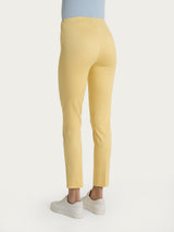 Pantalone capri con spacchetti in Satin Power Gialli Donna - Ragno