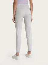 Pantalone capri con spacchetti in Satin Power Grigi Donna - Ragno