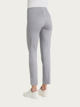 Pantalone capri con spacchetti in Satin Power Grigi Donna - Ragno