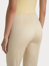 Pantalone capri con spacchetti in Satin Power Marroni Donna - Ragno