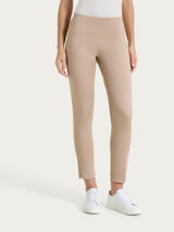 Pantalone capri con spacchetti in Satin Power Marroni Donna - Ragno