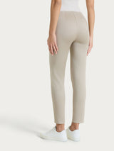 Pantalone capri con spacchetti in Satin Power Marroni Donna - Ragno