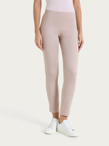 Pantalone capri con spacchetti in Satin Power Rosa Donna - Ragno