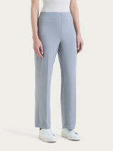 Pantalone ampio in jersey di viscosa crêpe Grigi Donna - Ragno