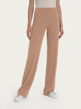 Pantalone ampio in jersey di viscosa crêpe Marroni Donna - Ragno