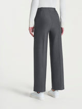 Pantalone ampio alla caviglia in Compact Neri Donna - Ragno