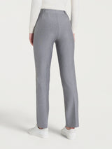 Pantalón recto con bolsillos de Compact Negro para mujer - Ragno