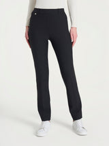 Pantalone dritto con tasche in Compact Neri Donna - Ragno