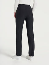 Pantalone dritto con tasche in Compact Neri Donna - Ragno