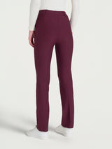 Pantalone dritto con tasche in Compact Viola Donna - Ragno