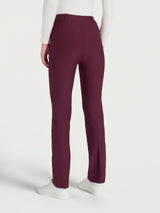 Pantalone dritto con tasche in Compact Viola Donna - Ragno