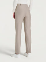 Pantalone dritto con tasche in Compact Grigi Donna - Ragno