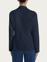 Blazer due bottoni in Compact Light Blu Donna - Ragno