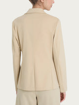 Blazer due bottoni in Compact Light Marroni Donna - Ragno