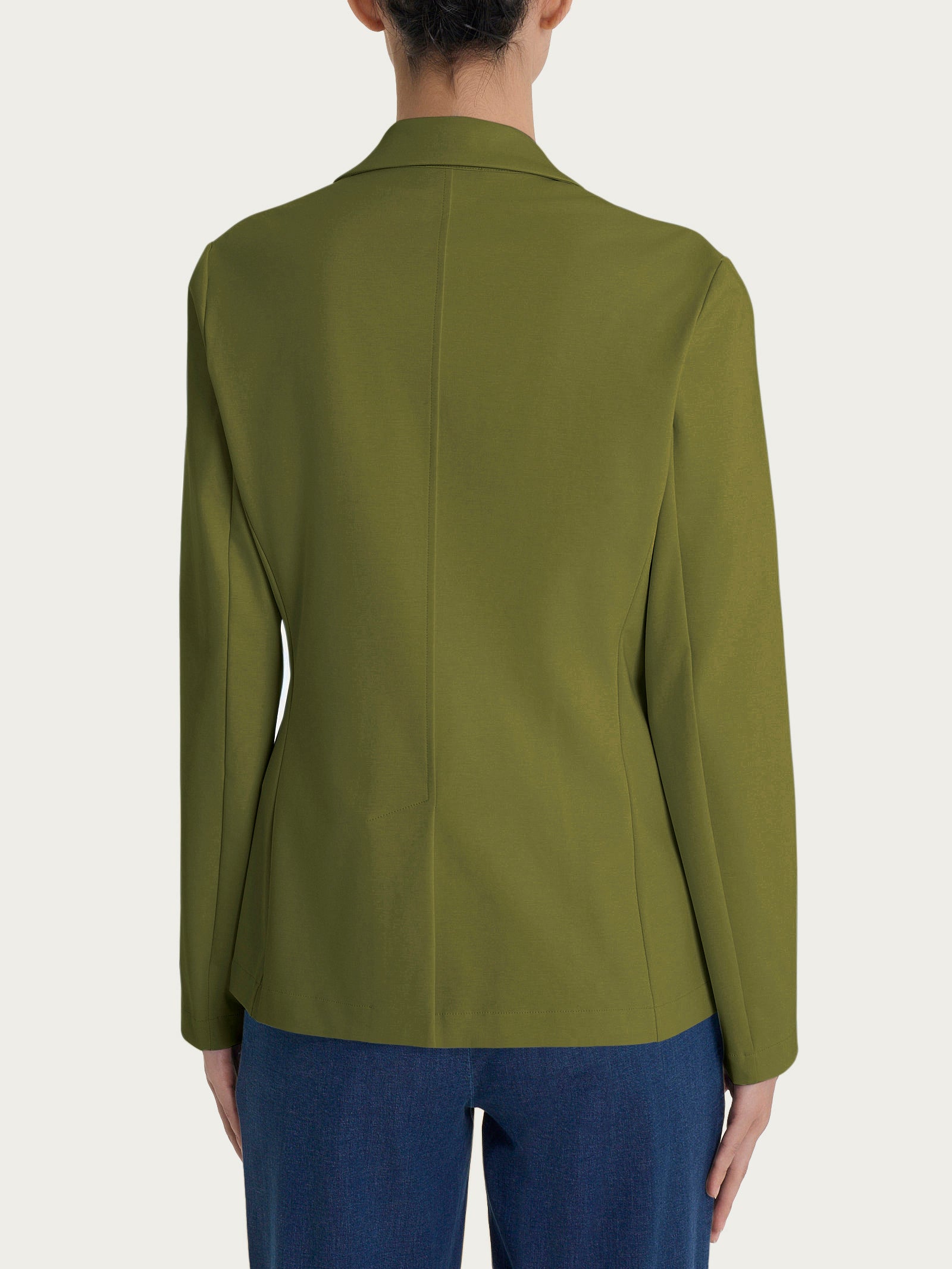 Blazer due bottoni in Compact Light Verdi Donna - Ragno
