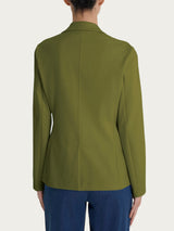 Blazer due bottoni in Compact Light Verdi Donna - Ragno