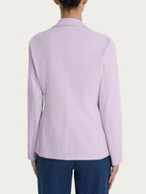 Blazer due bottoni in Compact Light Rosa Donna - Ragno