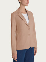 Blazer due bottoni in Compact Light Marroni Donna - Ragno