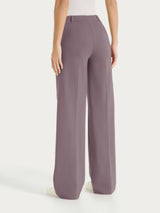 Pantalone ampio con tasche in Compact Light Marroni Donna - Ragno