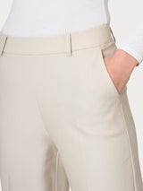 Pantalone a carota con tasche in Compact Light Bianchi Donna - Ragno