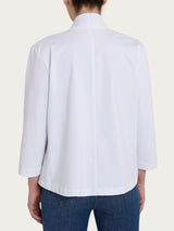 Cardigan aperto in Compact Light Bianchi Donna - Ragno
