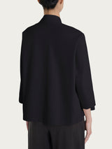 Cardigan aperto in Compact Light Neri Donna - Ragno